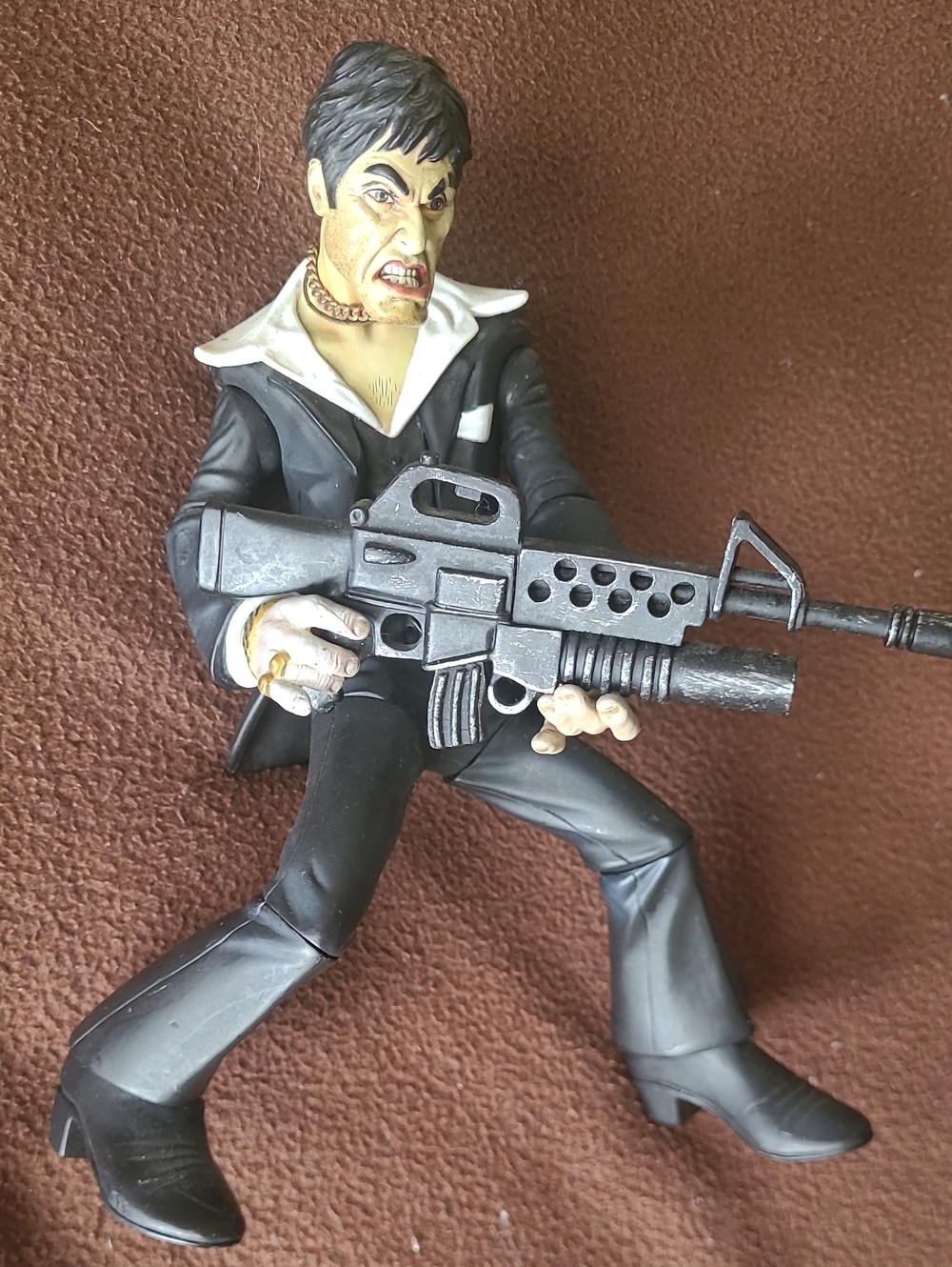 Tony Montana Talking Figurine Home Art Sculpture